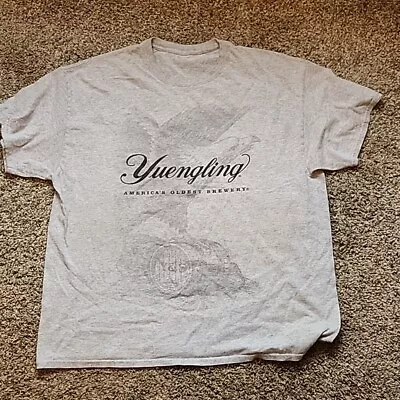 Yuengling Brewery T-Shirt Mens XL Gray Short Sleeve Wing Wars XI 93.3 WSLP • $23.29