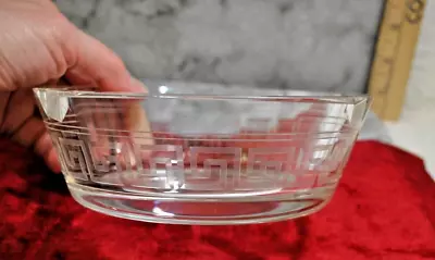 Vintage Rosenthal Versace Clear Glass Ashtray • $49.99