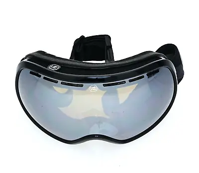 Von Zipper El Kabong Black Snow Goggles In Persimmon Chrome S3560 • $89.99