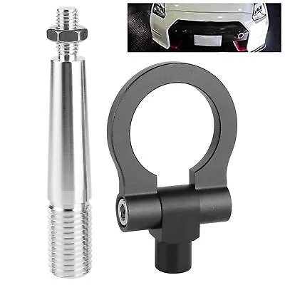 $31.57 • Buy Black Tow Hook For JDM Style Screw On Track Racing Towing For FX35/FX45/F