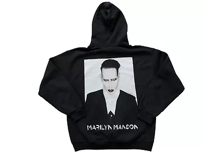 Vintage Marilyn Manson X Hoodie Jacket Band Early 2000 Sweatshirt Rare Size M • $100