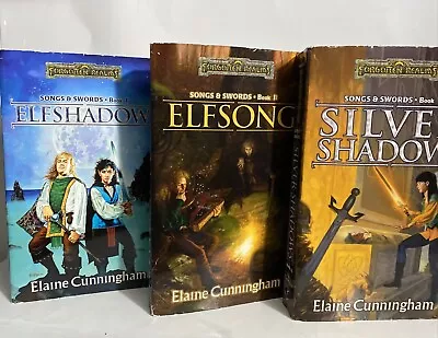 Forgotten Realms - Songs And Swords Quintet - Books 1-3 • $24