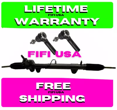 147+2 ✅✅Power Steering Rack & Pinion + Tie Rod  For 2003-2008 Hyundai Tiburon✅✅ • $145.08