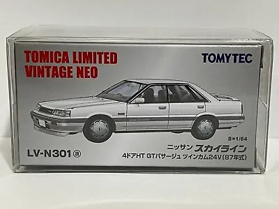 Tomica Limited Vintage Neo Tomytec LV-N301a Nissan Skyline R31 4 Door HT GT • $23.99