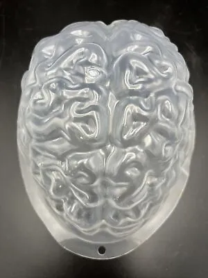 Fun World Plastic Gelatin Brain Mold Shaped 3d Jello Halloween Zombie 121119-612 • $10.99