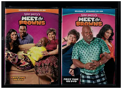 Meet The Browns Season 4 Meet The Browns Season 7 - Tyler Perry Lot -widescreen • $24.95