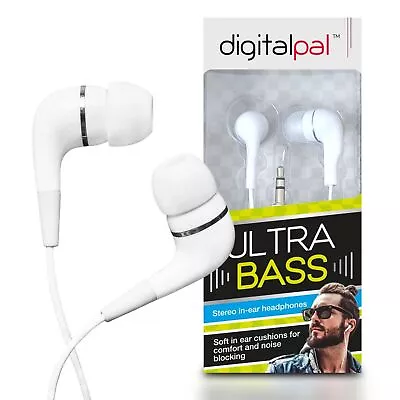 Super Bass In-Ear Earphones | Handsfree Headphone For Iphone Ipad Ipod Samsung • £2.99