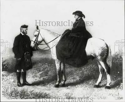 1868 Press Photo Queen Victoria Of Britain And Her Coachman John Brown • $17.99