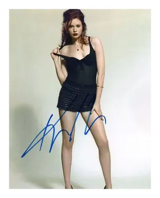 Karen Gillan Autographed Signed A4 Pp Poster Photo Print 2 • £6.89