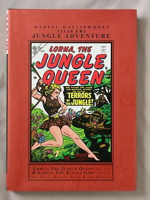 Marvel Masterworks ATLAS ERA JUNGLE ADVENTURE VOL 1 Don Rico Werner Roth HC/DJ • $24.95