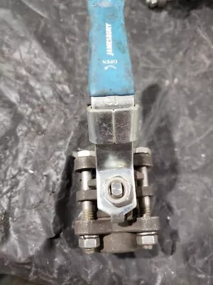 NELES-JAMESBURY 1/2'' 3A-2236MT-3 DOUBLE SEAL BALL VALVE NEW Open Box • $25