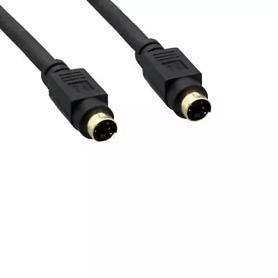 6ft S-Video Video Cable MiniDin4 Camcorder Satellite Receiver DVD S-VHS To TV • $8.74