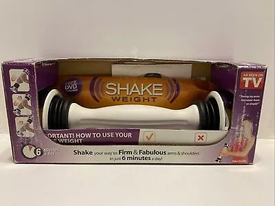 SHAKE WEIGHT As Seen On TV 2.5 Lbs Fitness Strength Training Dumbbell White • $12.99