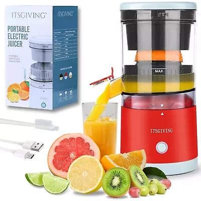 ITSGIVING Orange Lemon Fruit Juicer & Squeezer Wireless Deluxe Motor V2.0 • $16