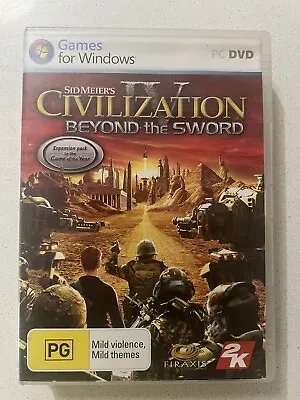 (Q) Civilization IV: Beyond The Sword Expansion (PC Windows XP/2000 DVD-ROM) • $8