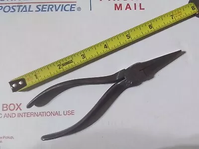 Vintage Crescent Tools Duck Bill Flat Needlenose Pliers 1034 Made In USA  • $12.95