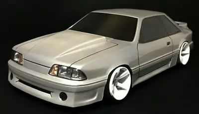 1/10 Body Shell 1990 FORD MUSTANG GT Body 200MM *CLEAR* • $54.99