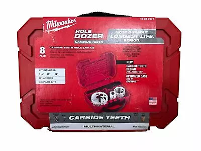 Milwaukee Hole Dozer Kit Carbide Teeth Multi Material Hole Saw  49-22-3076 NEW • $26.99