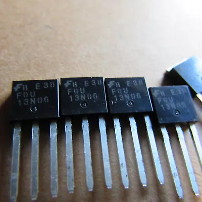 FQU13N06LTU MOSFET Transistor 11A 60V N-Chan Logic Level 3-Pin IPAK Arduino 5pcs • $12.95