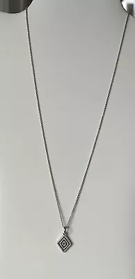 Pandora Geometric Lines Necklace Adjustable Length S925 ALE • £28