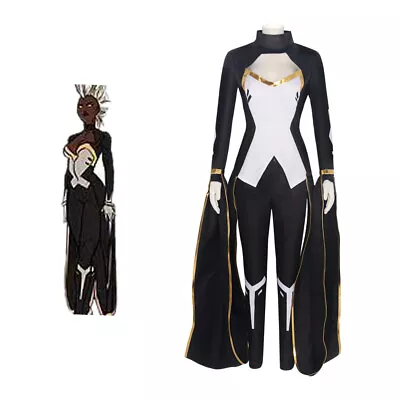 Cosplay X-Men Storm Costumes Dress Pants Halloween Superhero Ororo Outfits Suits • £30.60