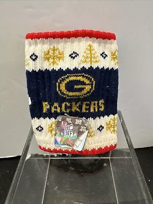 Green Bay Packers Christmas Sweater Can Koozie Miller Lite 2019 NFL • $10