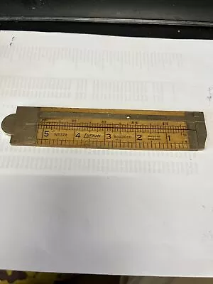 Vintage Lufkin No. 372R Folding Wood 12  Ruler Boxwood Made In England • $12.99