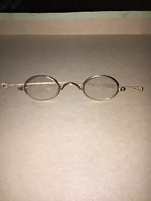 14k Gold Mid 19th Century Eyeglasses Really Nice !! • $99.99