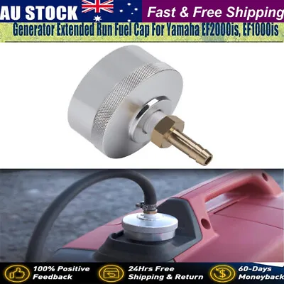 Generator Extended Run Fuel Cap With Brass Hose For Yamaha EF2000is EF1000is • $20.89