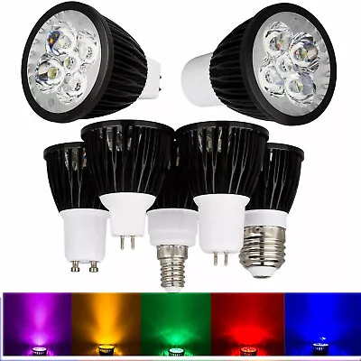  LED Spotlight Bulb Dimmable Epistar White Lamp 9W 12W 15W E12 E14 E27 GU10 MR16 • $6.17