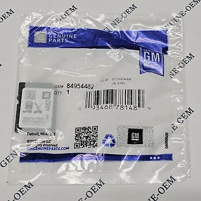 2021 GM GPS Map Navigation SD Card 84954482 OEM SEALED • $244.48