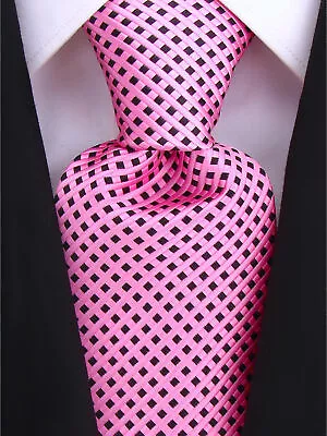 Mens Diamond Pattern Necktie By Scott Allan - Mens Tie • $11.99