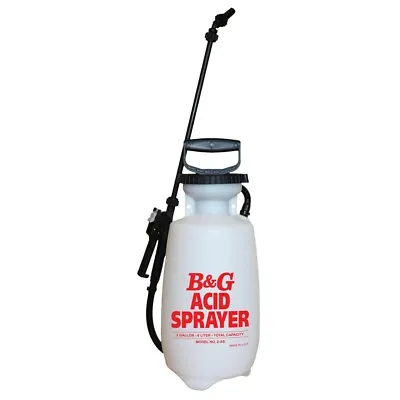 B & G Acid Rated Sprayer 1 Gallon W/wand And Hose 1108004459 12012900 • $30