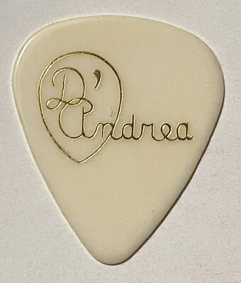 Vintage Guitar Pick- 1950’s -D’Andrea 351 White With Gold -Joe Macey Collection • $59.99