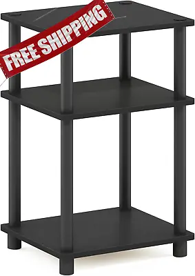 Just 3-Tier Turn-N-Tube End Table / Side Table / Night Stand / Bedside Table Wit • $22.99