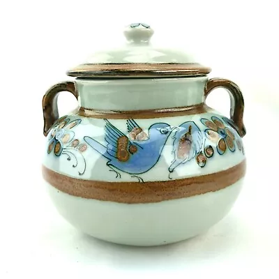 KEN EDWARDS Mexican TONALA POTTERY Stoneware-4  Tureen & Lid Signed-El Palomar B • $189.95