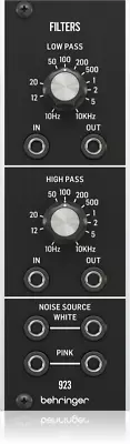 Behringer 923 Filters Analog Dual Filter Eurorack Module • $119