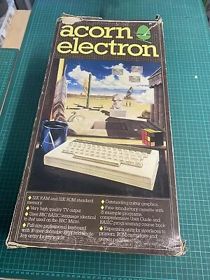 £124 • Buy Vintage Acorn Electron Computer Boxed