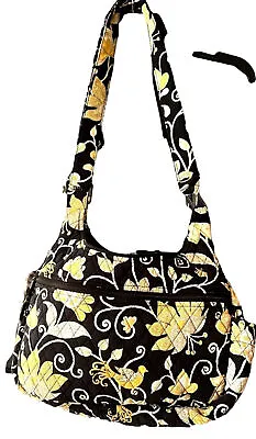 Vera Bradley Womens Yellow Bird Purse Messenger Bag • $19.99