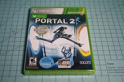 Brand New Factory Sealed Portal 2 Microsoft Xbox 360 Video Game Platinum Hits • $18