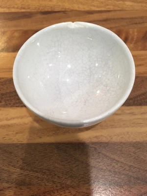 £5 • Buy Moorcroft Early Stamped Tiny White Small Footed Bowl 