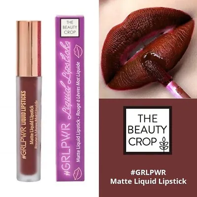 The Beauty Crop | GRLPWR - Matte Liquid Lipstick - 4ml Long Lasting Colour • £1.49