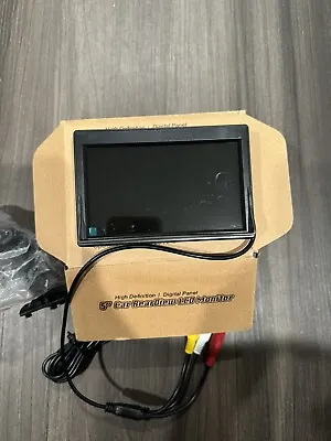 5 Inch Car Rearview LCD Monitor • $4.50