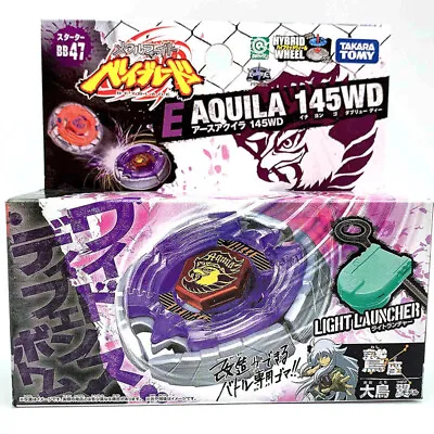 Tomy Takara Earth Eagle Aquila 145WD Beyblade Metal Fusion BB47 New In Box • $41.42