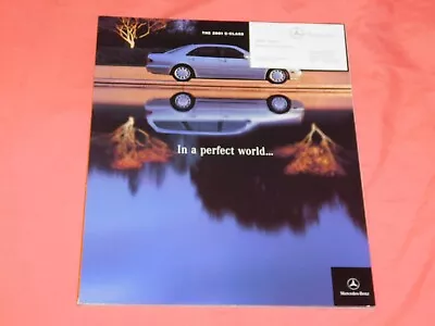 2001 Mercedes E Class Prestige Sales Brochure Catalog ~ 48 Pages • $14.95