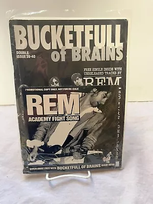 R.E.M Bucketfull Of Brains Double Issue 39 & 40 W Academy Fight Song Disc • $13.61