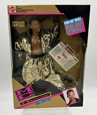 MC HAMMER Doll & Boom Box Real Rap Sounds Gold Outfit Mattel 1991 Sealed NIB • $54.99