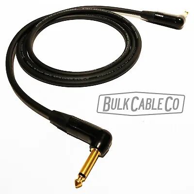 6 FT - Mogami 3082 Speaker Cable - Neutrik Right Angle Gold Ends - Amp To Cab • $42.50