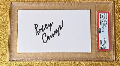 ROLLY CRUMP Autograph WALT DISNEY IMAGINEERS PSA Authenticated  Signed  • $59