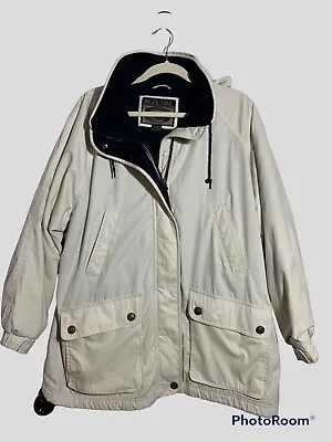 $22.94 • Buy Pacific Trail Vintage Womens Parka Jacket W/ Roll Away Hood Size 1X